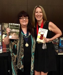 C.K. with her former teaching colleague, Betty Turso.